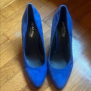 Kenneth Cole Reaction Royal Blue Heels